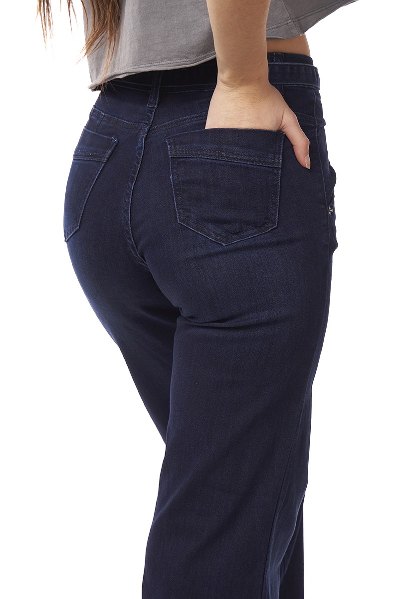 JEANS ARYA MUJER EMI WIDE AZUL