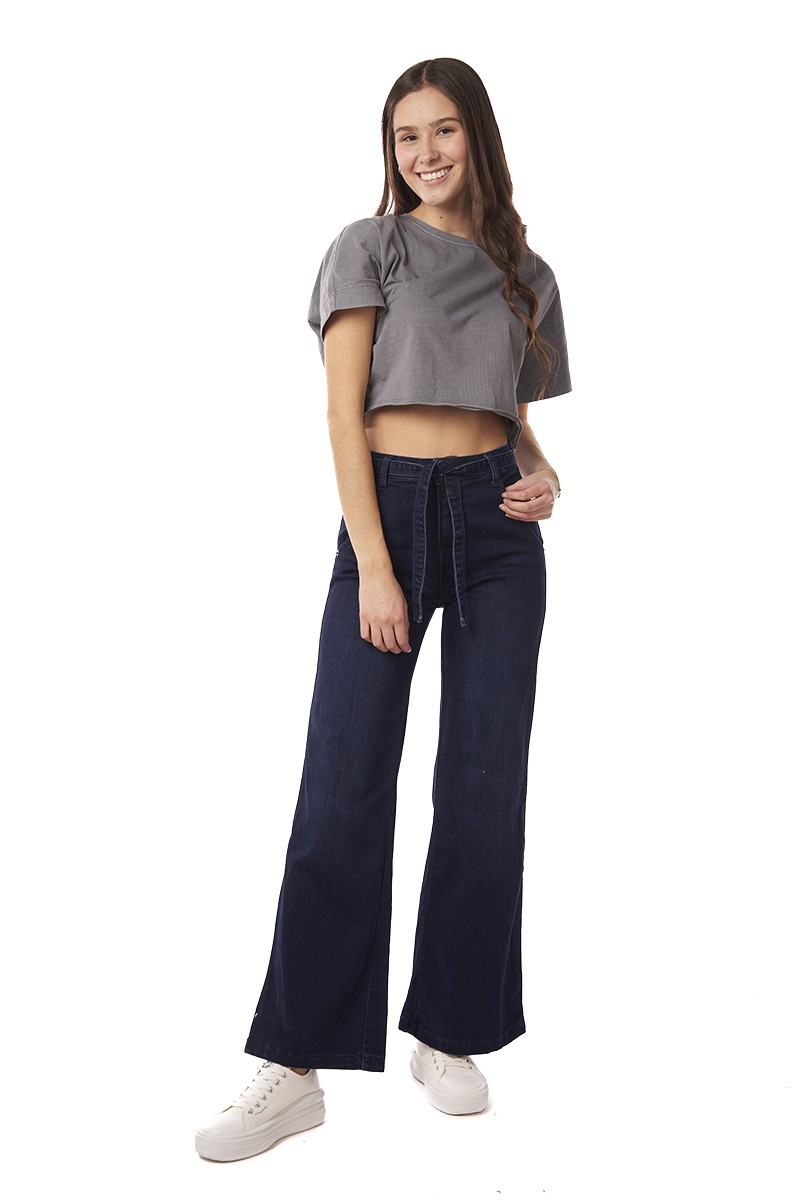 JEANS ARYA MUJER EMI WIDE AZUL