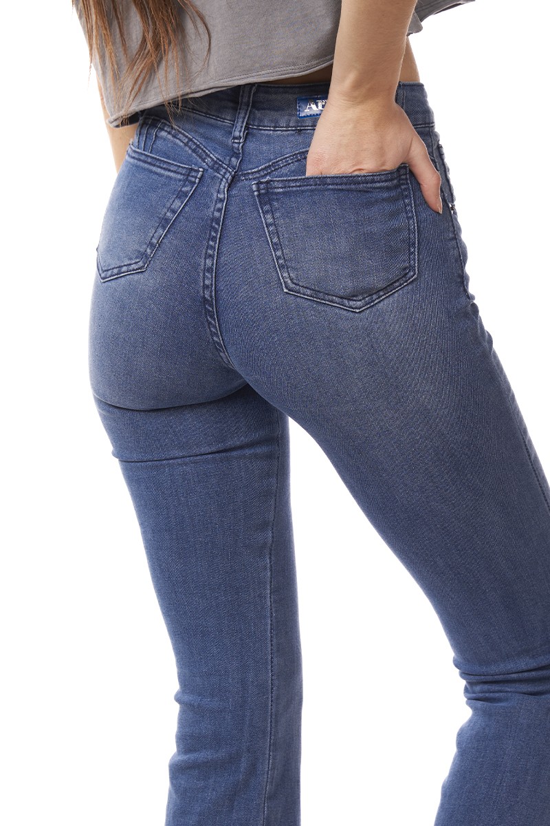 JEANS ARYA MUJER ELENA FLARE AZUL