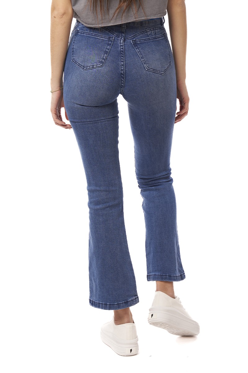 JEANS ARYA MUJER ELENA FLARE AZUL