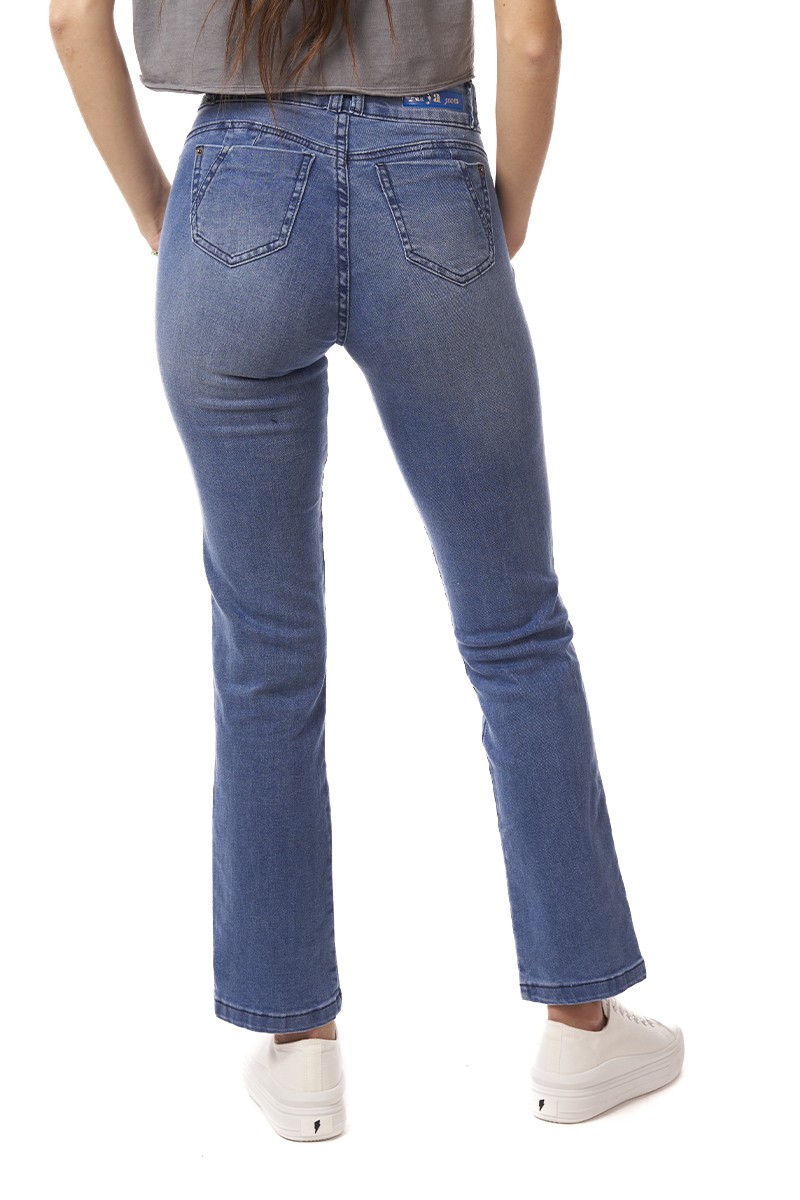 JEANS ARYA MUJER ETEL STRAIGHT AZUL