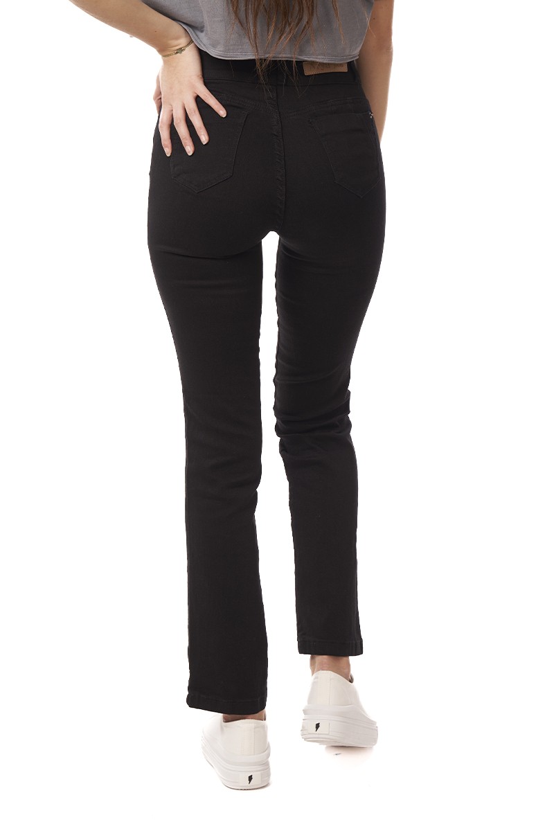 JEANS ARYA MUJER ETEL STRAIGHT NEGRO