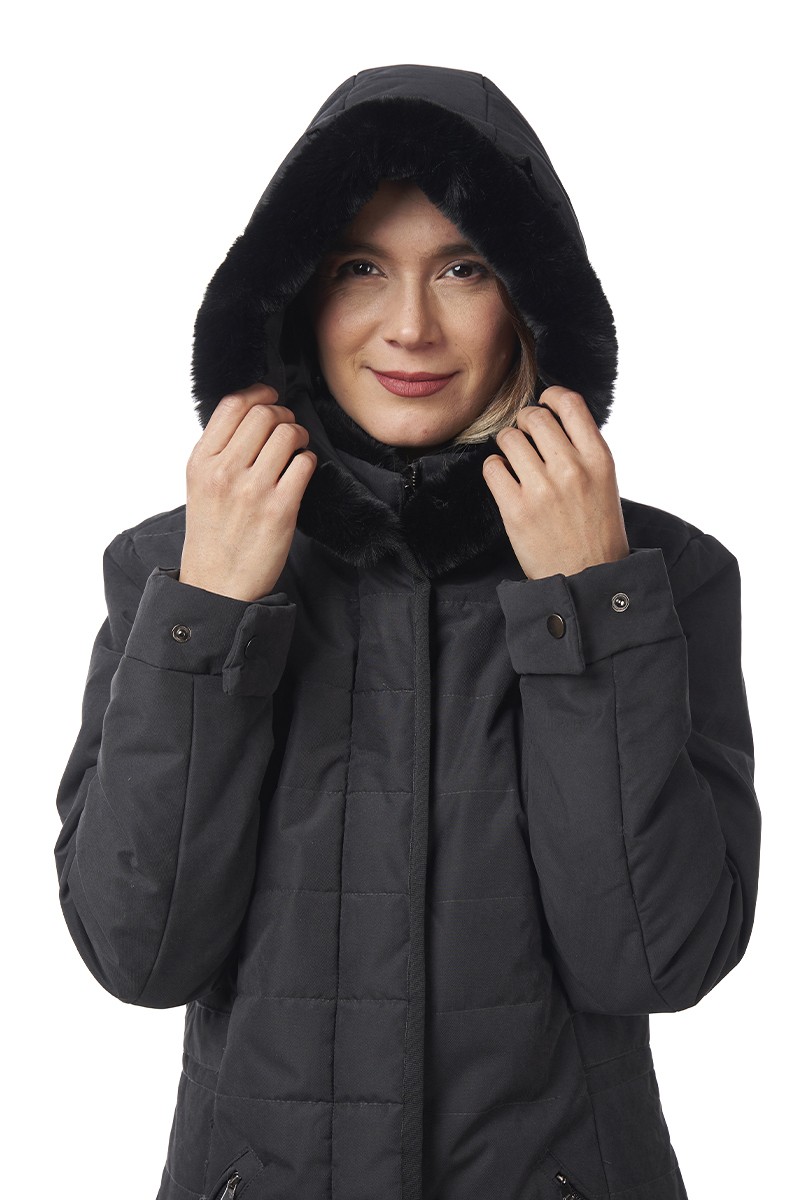 PARKA INNOCENTI MUJER CECILE LONG NEGRO PARKA INNOCENTI MUJER CECILE LONG NEGRO