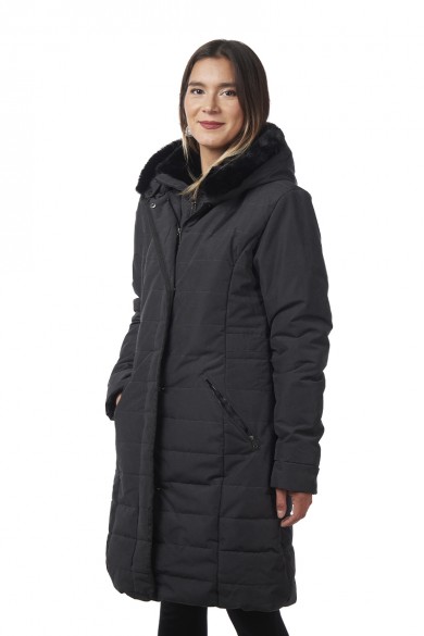 PARKA INNOCENTI MUJER CECILE LONG NEGRO
