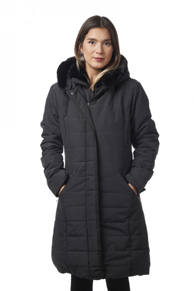PARKA INNOCENTI MUJER CECILE LONG NEGRO