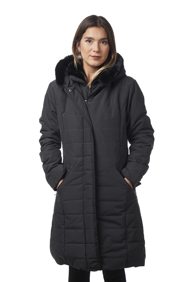 PARKA INNOCENTI MUJER CECILE LONG NEGRO PARKA INNOCENTI MUJER CECILE LONG NEGRO