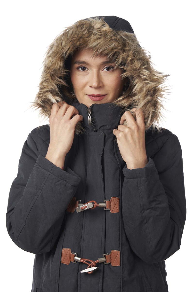 PARKA INNOCENTI MUJER COLINE CLASSIC NEGRO PARKA INNOCENTI MUJER COLINE CLASSIC NEGRO