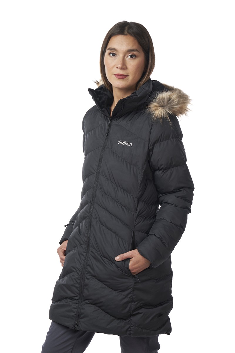 PARKA SKOLLEN MUJER ICELAND NEGRO PARKA SKOLLEN MUJER ICELAND NEGRO