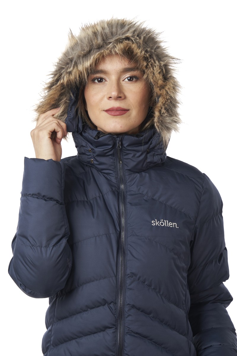 PARKA SKOLLEN MUJER ICELAND AZUL PARKA SKOLLEN MUJER ICELAND AZUL