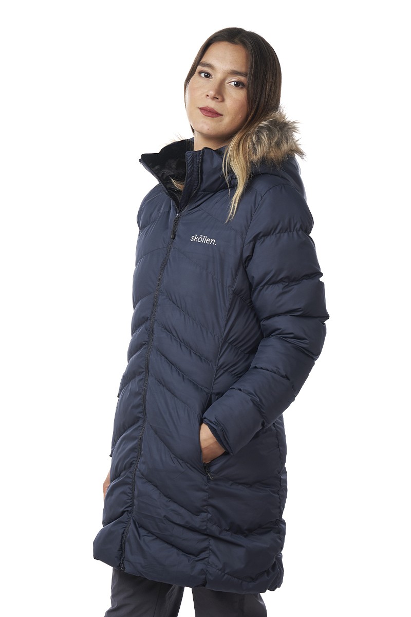 PARKA SKOLLEN MUJER ICELAND AZUL PARKA SKOLLEN MUJER ICELAND AZUL