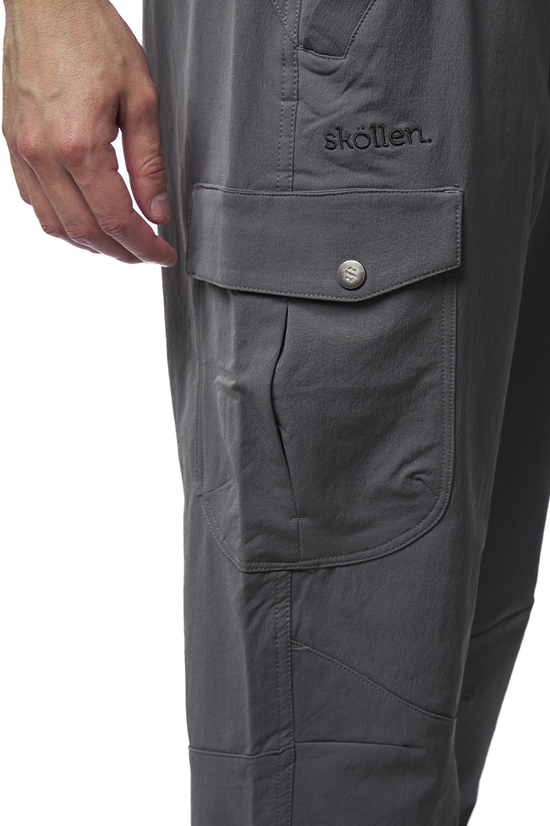 PANTALÓN SKOLLEN HOMBRE LITRE GRIS OSCURO