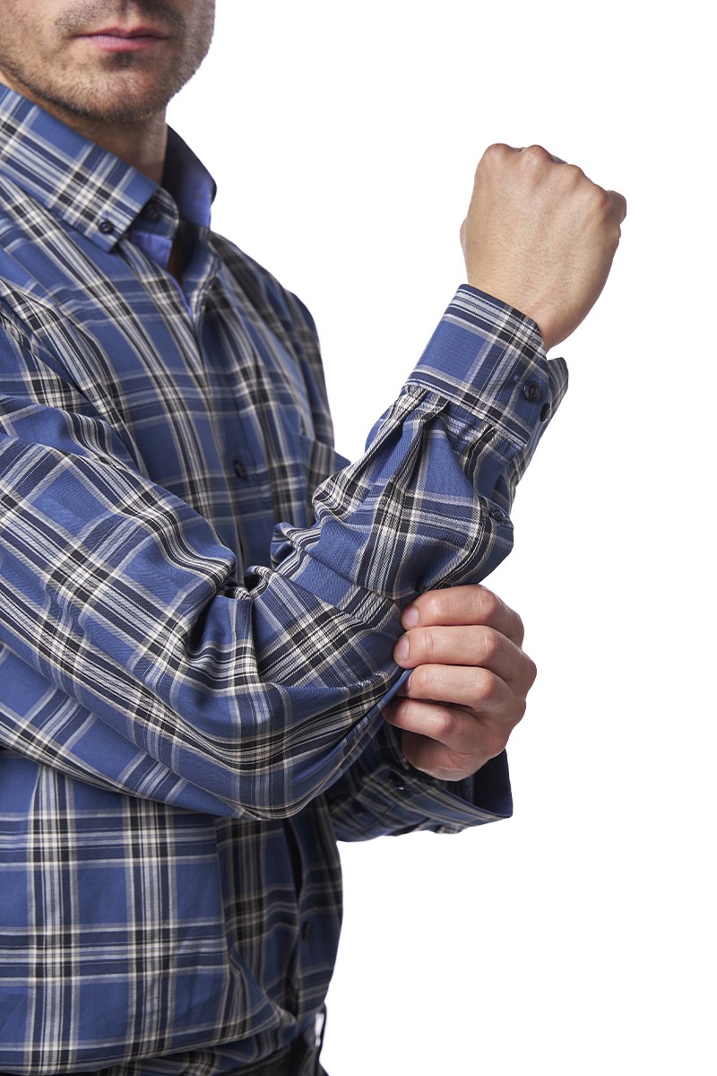 CAMISA MONTESOLA HOMBRE ADOLFO REGULAR AZUL