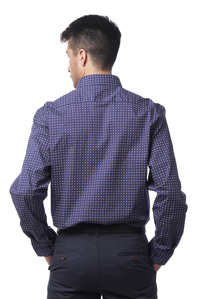 CAMISA MONTESOLA HOMBRE ALEX SLIM FIT AZUL