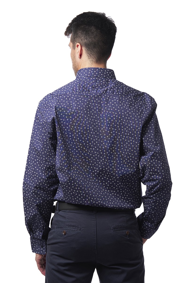 CAMISA MONTESOLA HOMBRE AMIR SLIM FIT AZUL