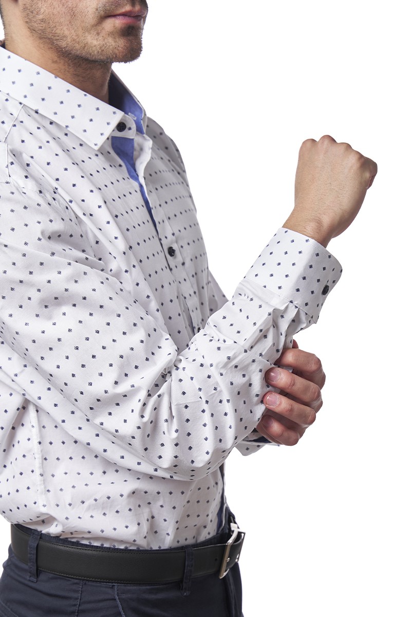 CAMISA MONTESOLA HOMBRE ANGEL SLIM FIT BLANCO