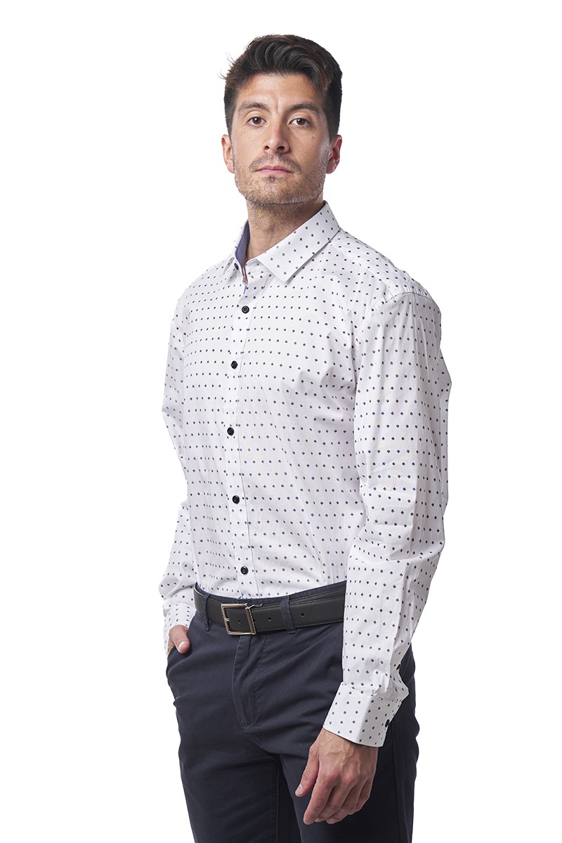 CAMISA MONTESOLA HOMBRE ANGEL SLIM FIT BLANCO