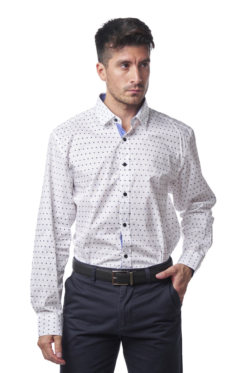 CAMISA MONTESOLA HOMBRE ANGEL SLIM FIT BLANCO