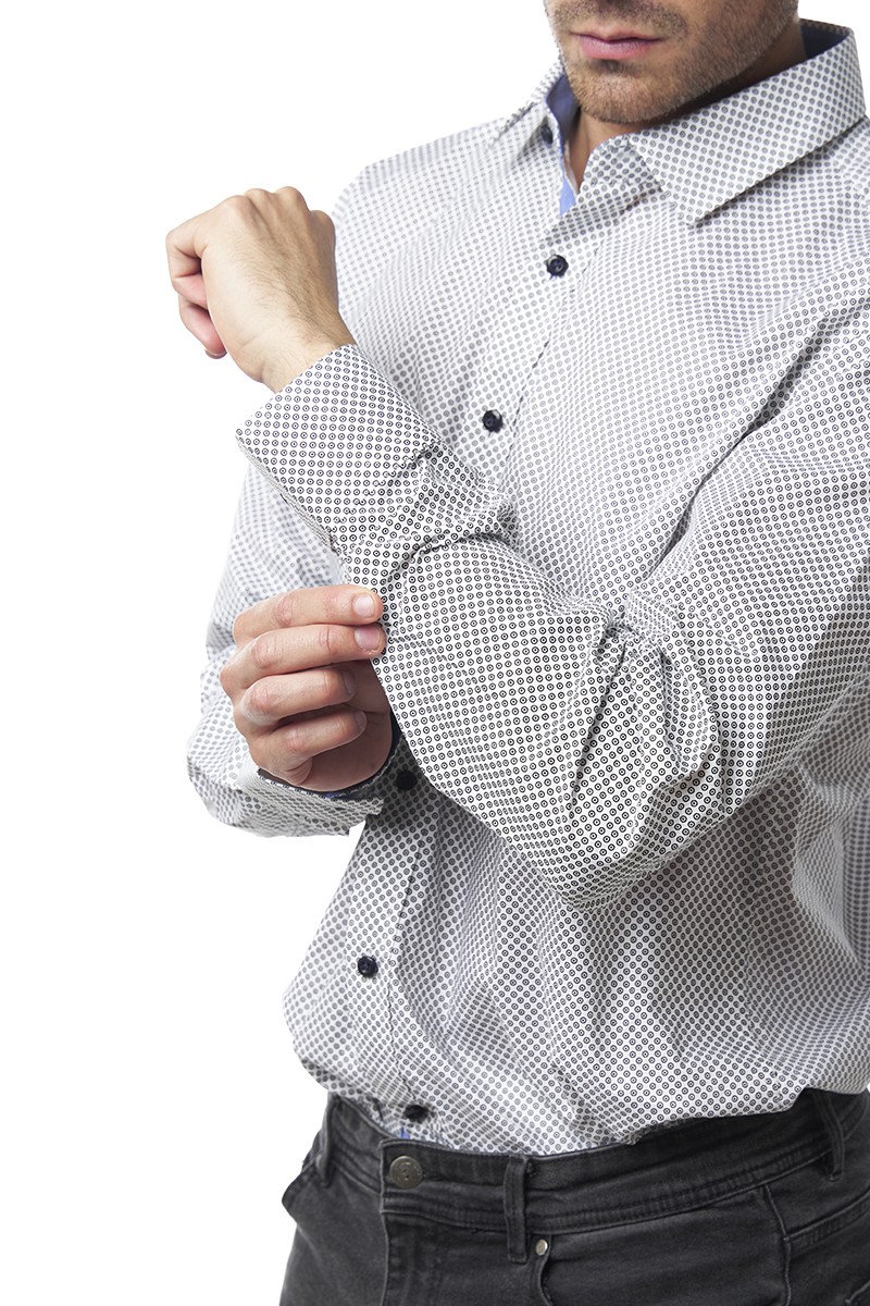 CAMISA MONTESOLA HOMBRE ANDRES SLIM FIT BLANCO