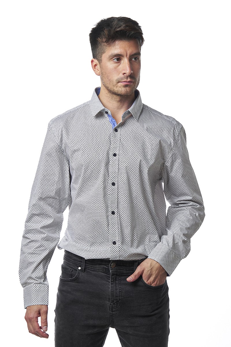 CAMISA MONTESOLA HOMBRE ANDRES SLIM FIT BLANCO