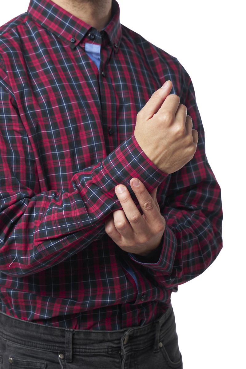 CAMISA MONTESOLA HOMBRE ANTOIN REGULAR ROJO