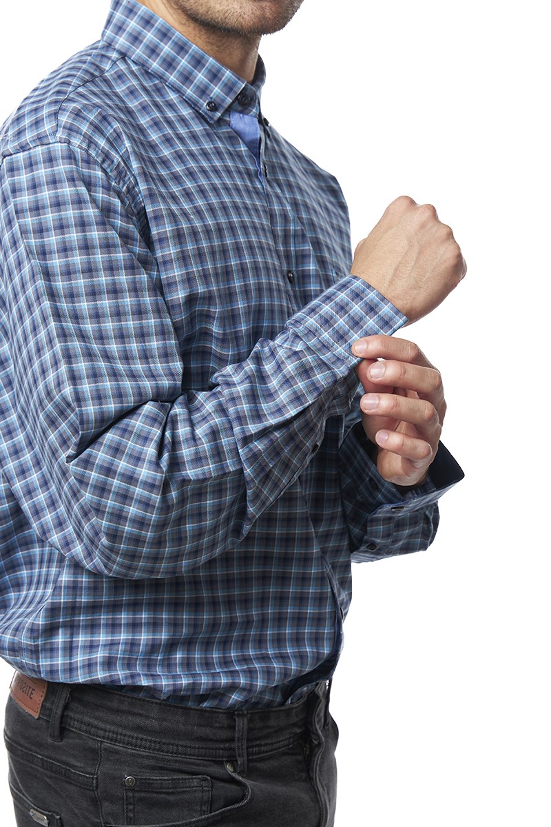 CAMISA MONTESOLA HOMBRE AXEL REGULAR CELESTE