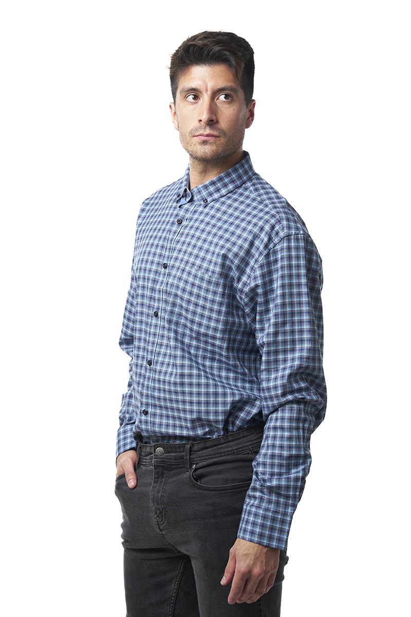 CAMISA MONTESOLA HOMBRE AXEL REGULAR CELESTE