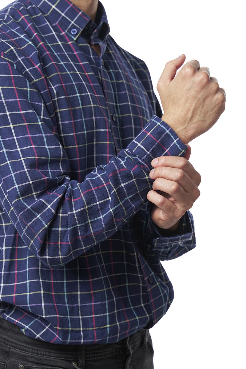 CAMISA MONTESOLA HOMBRE RAMON SQUARE AZUL