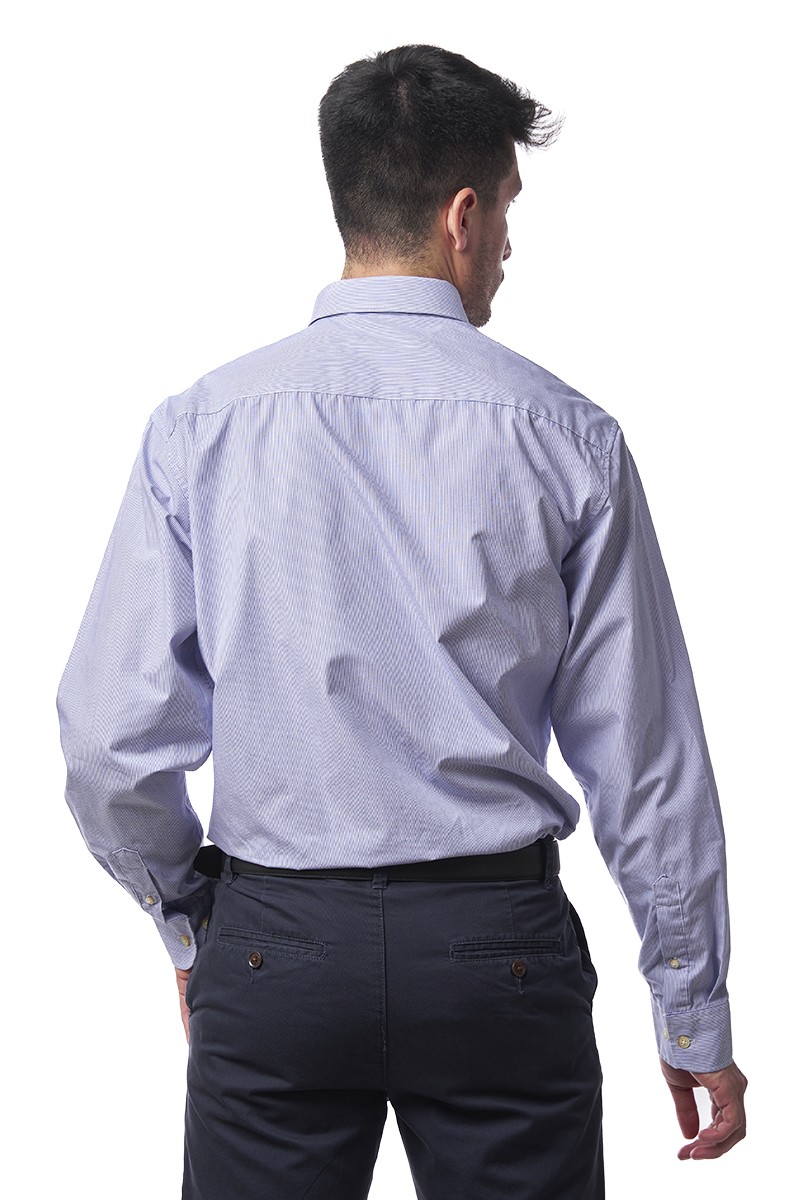 CAMISA MONTESOLA HOMBRE RAUL STRIPE AZUL