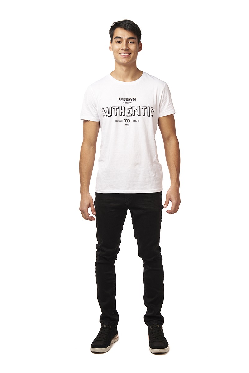 JEANS CRAFORD HOMBRE ETHAN SLIM FIT NEGRO