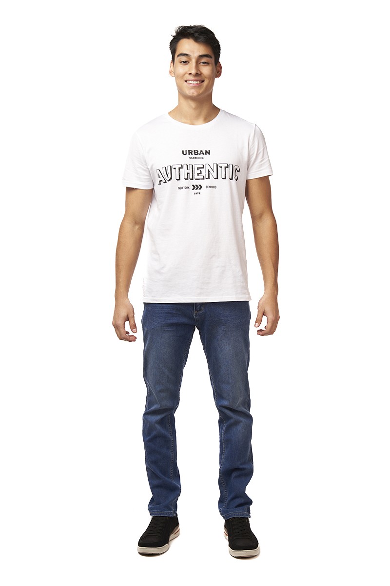 JEANS CRAFORD HOMBRE CARLOS SLIM FIT AZUL