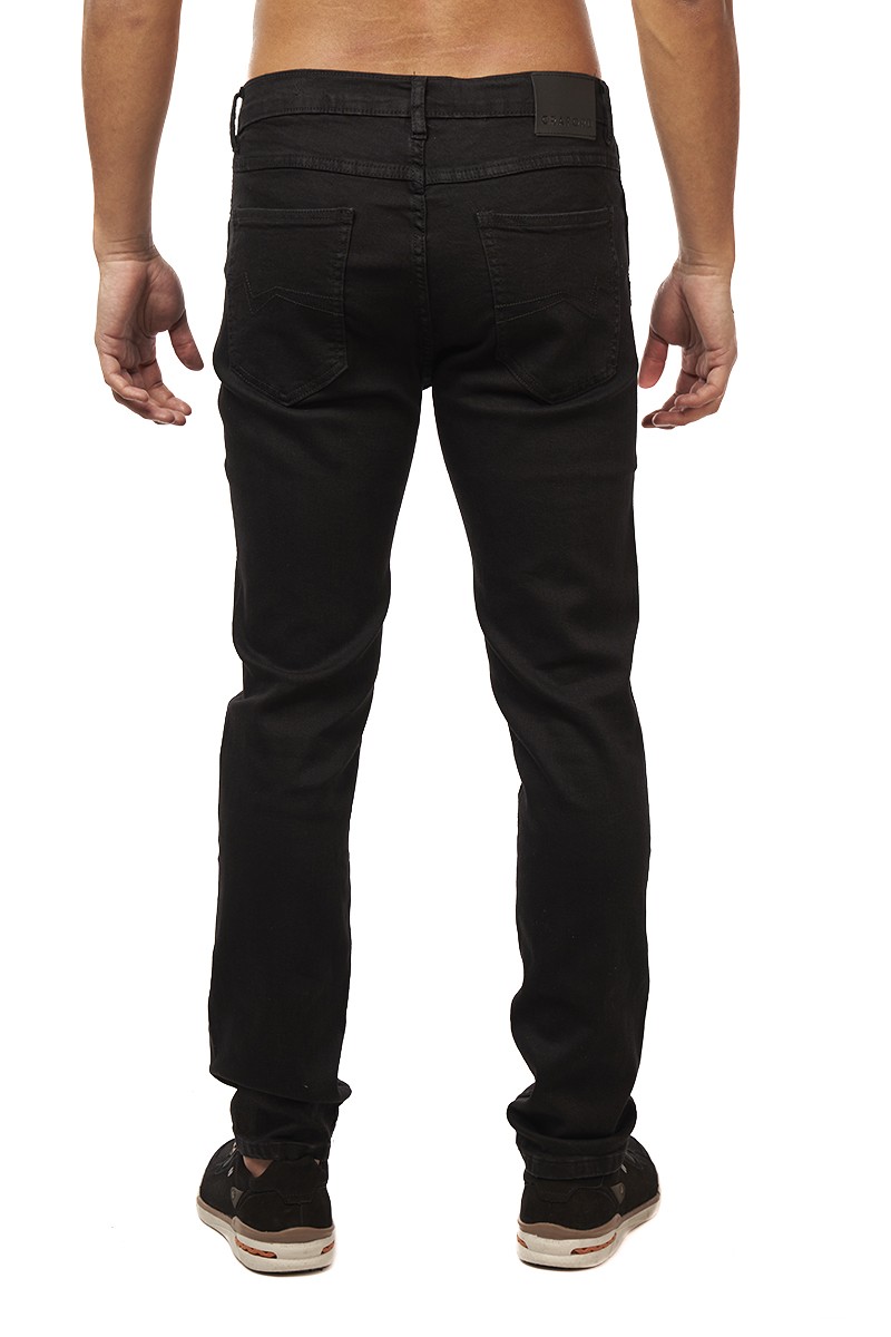 JEANS CRAFORD HOMBRE CARLOS SLIM FIT NEGRO