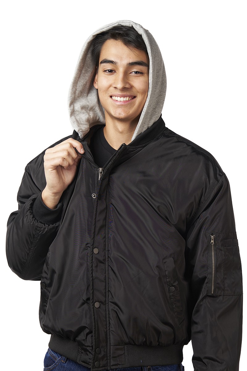 PARKA CRAFORD HOMBRE JOHN SPORT HOODIE NEGRO