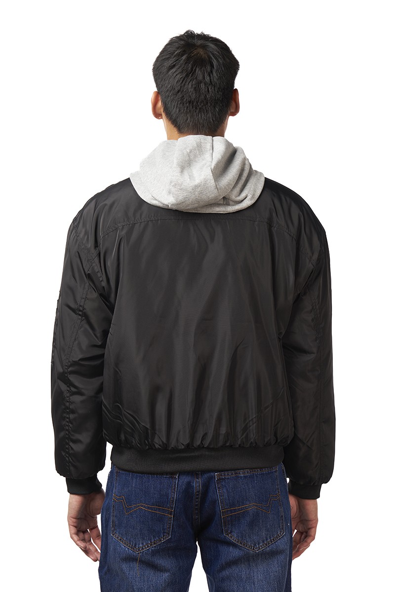 PARKA CRAFORD HOMBRE JOHN SPORT HOODIE NEGRO