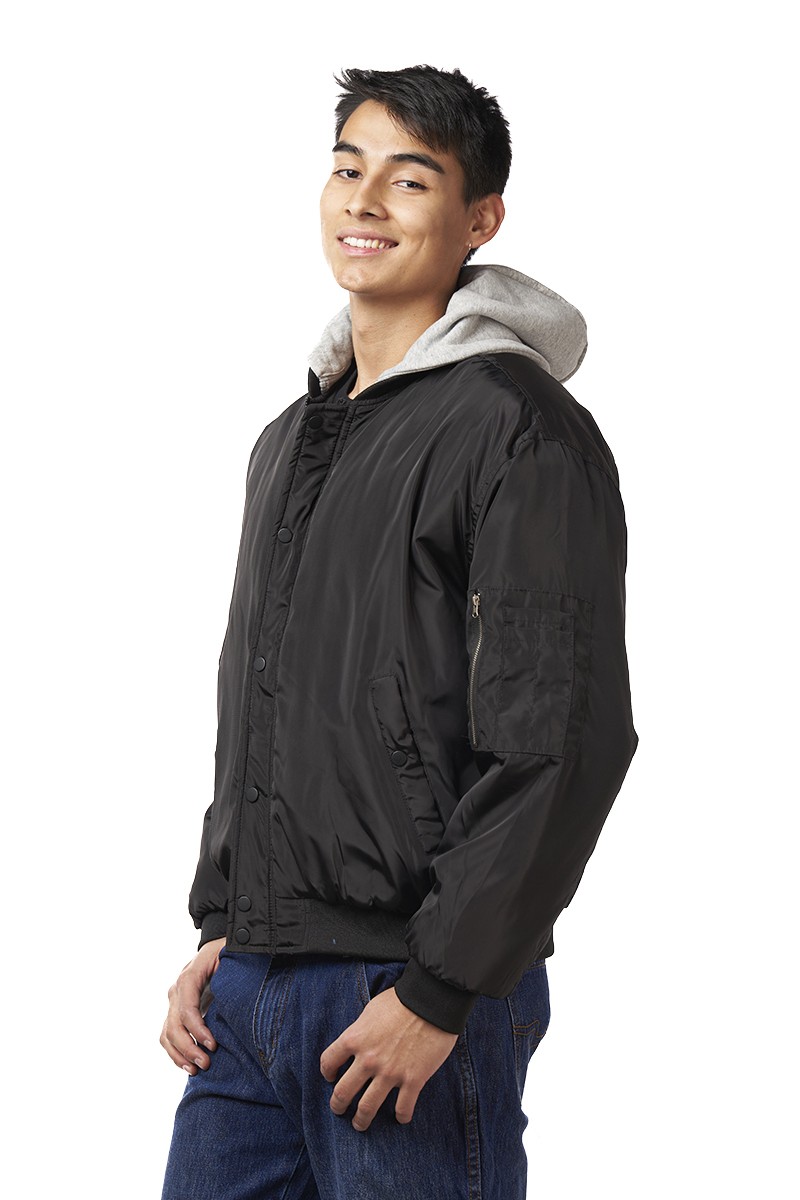 PARKA CRAFORD HOMBRE JOHN SPORT HOODIE NEGRO