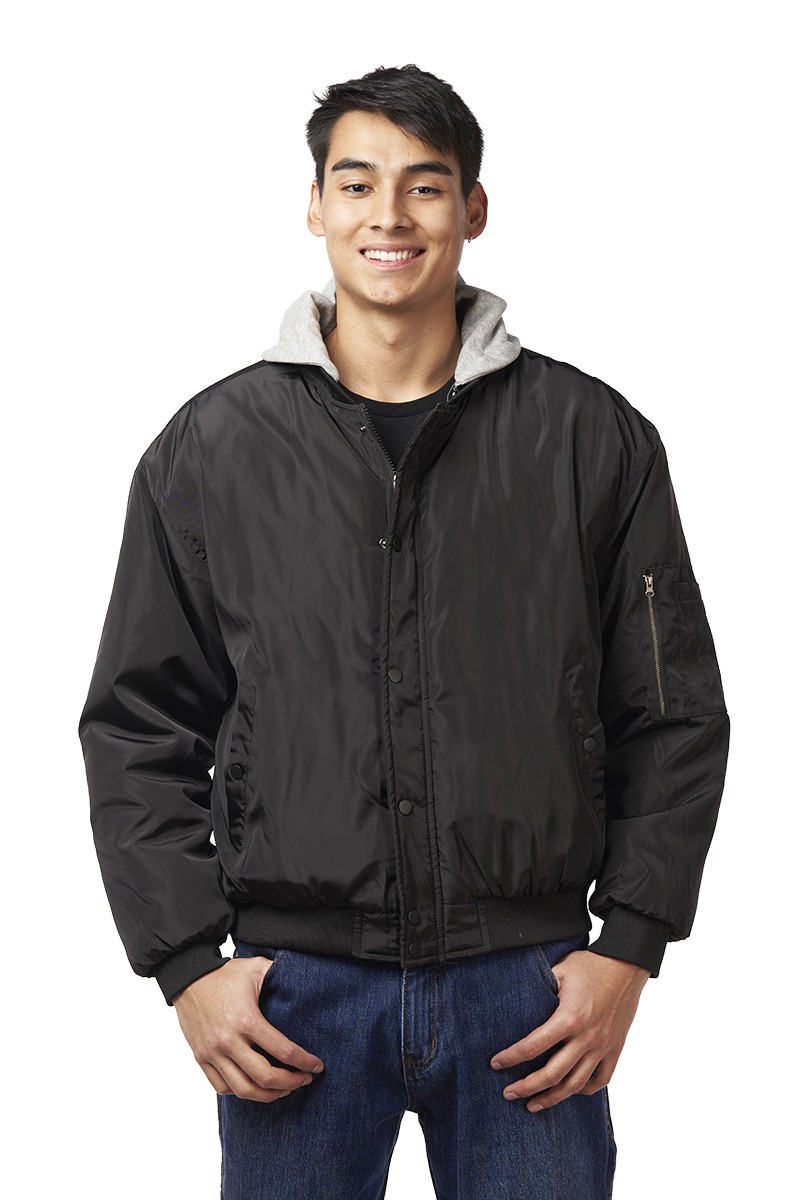 PARKA CRAFORD HOMBRE JOHN SPORT HOODIE NEGRO