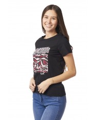 POLERA ARYA MUJER CYRUS DAISY NEGRO