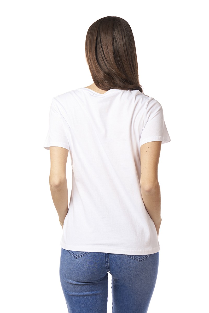 POLERA ARYA MUJER CAREY BUTTERFLY BLANCO POLERA ARYA MUJER CAREY BUTTERFLY BLANCO