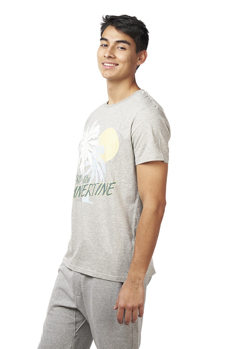 POLERA URBN ID HOMBRE CLAPTON SUMMER TIME GRIS POLERA URBN ID HOMBRE CLAPTON SUMMER TIME GRIS