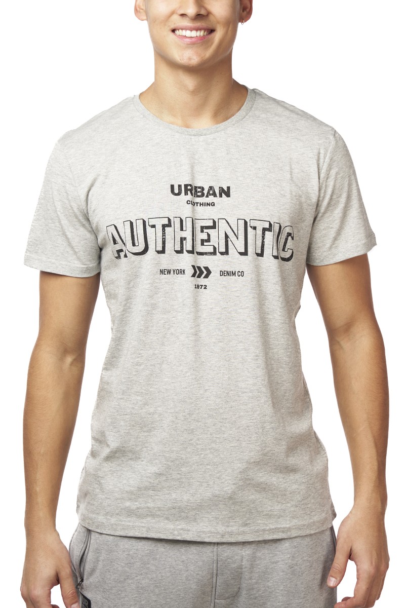 POLERA URBN ID HOMBRE QUEEN AUTHENTIC GRIS POLERA URBN ID HOMBRE QUEEN AUTHENTIC GRIS