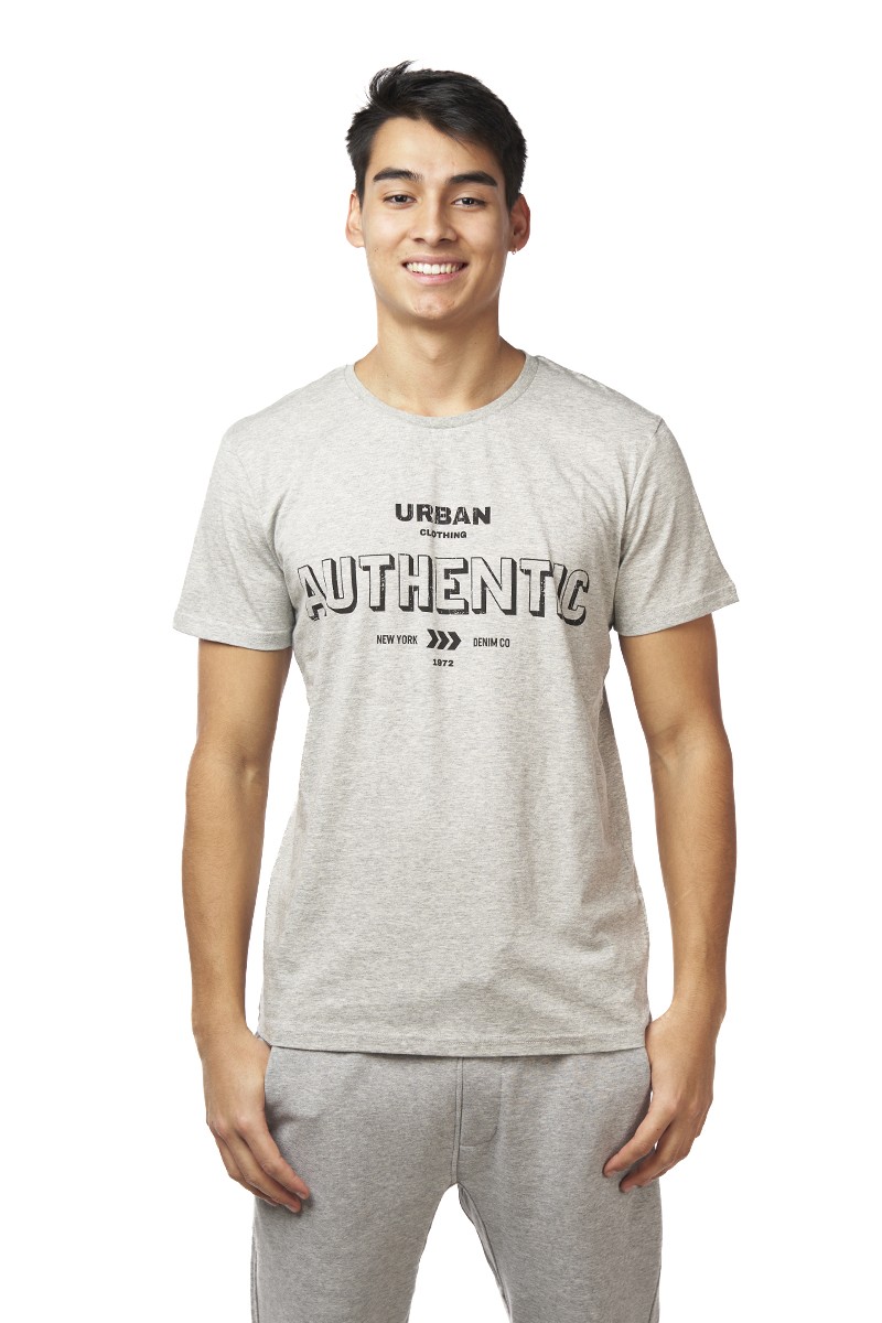 POLERA URBN ID HOMBRE QUEEN AUTHENTIC GRIS POLERA URBN ID HOMBRE QUEEN AUTHENTIC GRIS