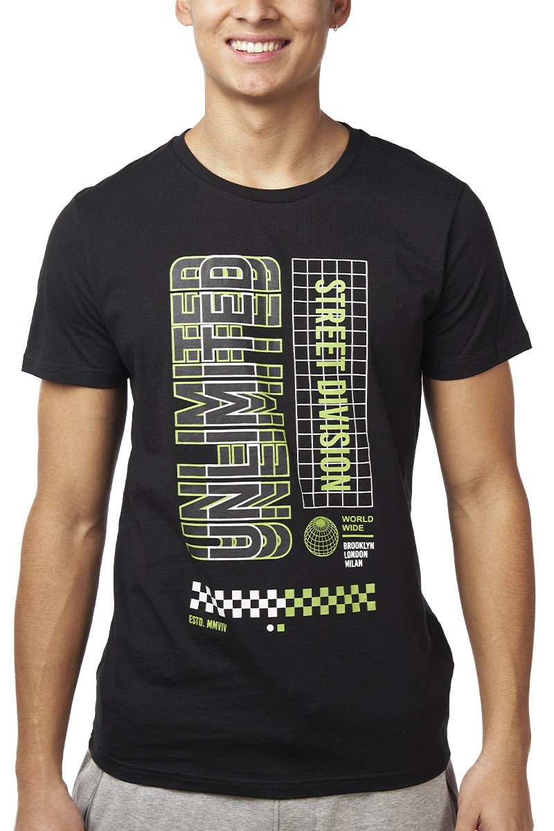 POLERA URBN ID HOMBRE PRESLEY UNLIMITE NEGRO POLERA URBN ID HOMBRE PRESLEY UNLIMITE NEGRO