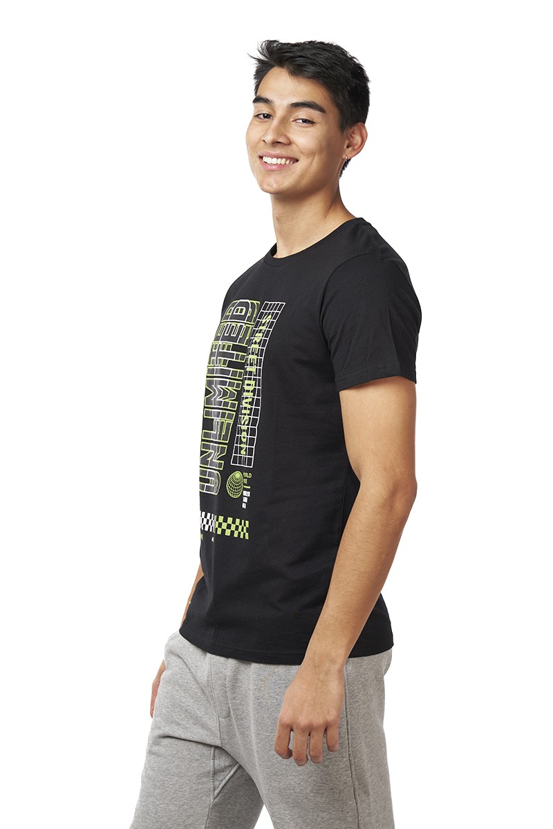POLERA URBN ID HOMBRE PRESLEY UNLIMITE NEGRO POLERA URBN ID HOMBRE PRESLEY UNLIMITE NEGRO