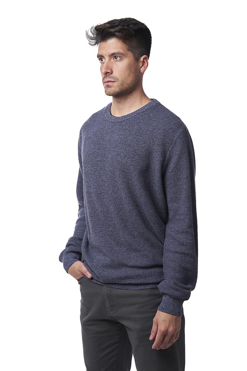 SWEATER MONTESOLA HOMBRE ROYER AZUL MELANGE