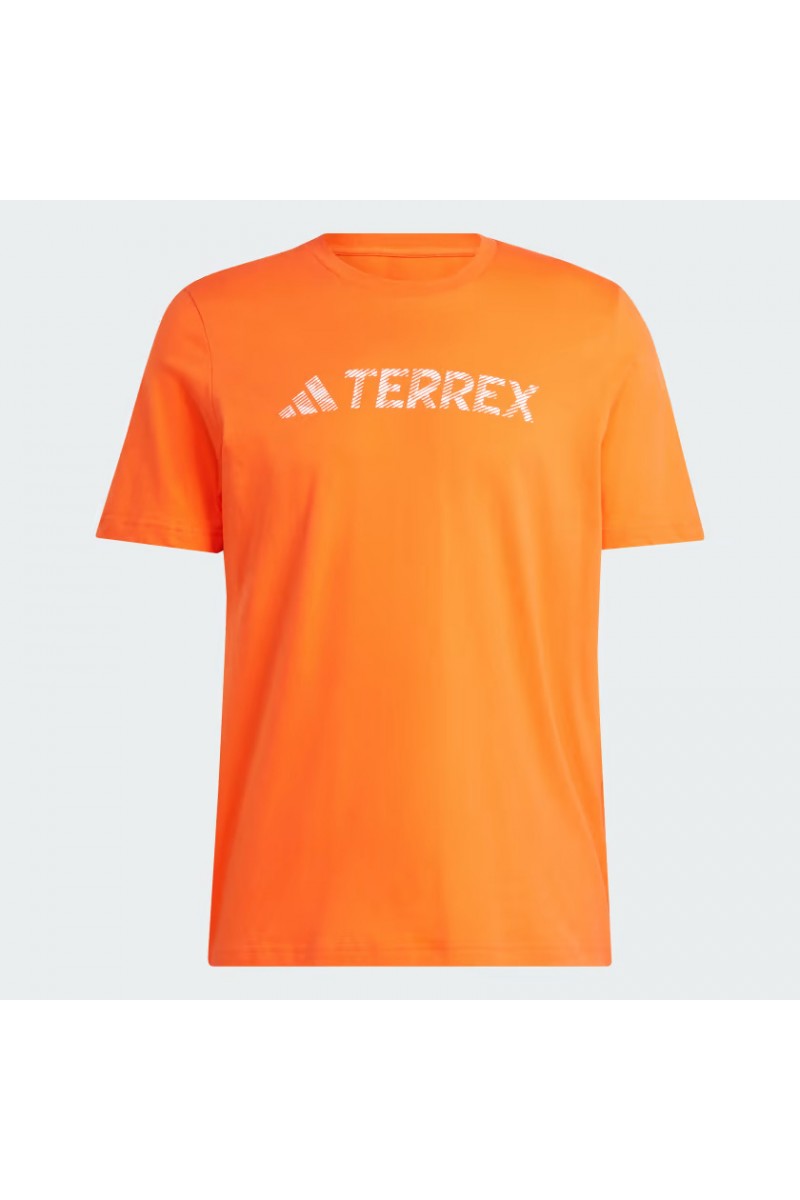 POLERA ADIDAS TERREX HOMBRE CLASSIC LOGO NARANJO POLERA ADIDAS TERREX HOMBRE CLASSIC LOGO NARANJO