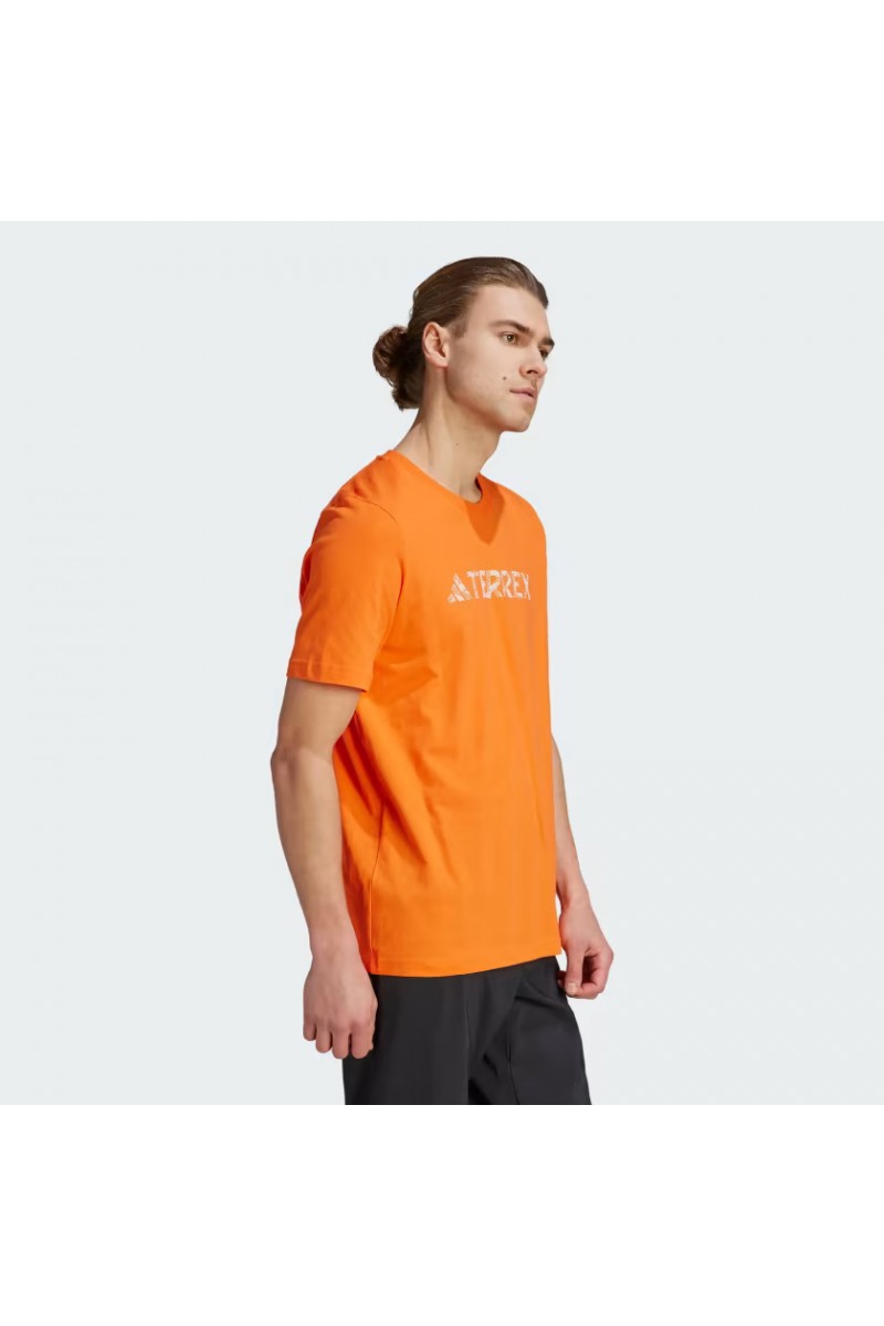 POLERA ADIDAS TERREX HOMBRE CLASSIC LOGO NARANJO POLERA ADIDAS TERREX HOMBRE CLASSIC LOGO NARANJO
