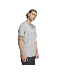 POLERA ADIDAS TERREX HOMBRE CLASSIC LOGO NARANJO