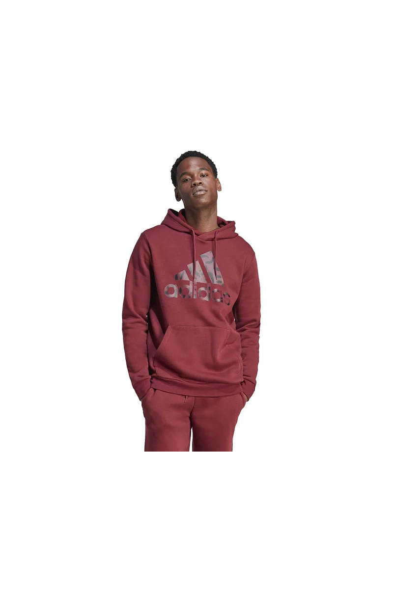 POLERÓN ADIDAS HOMBRE HOODED SWEAT BURDEO POLERÓN ADIDAS HOMBRE HOODED SWEAT BURDEO