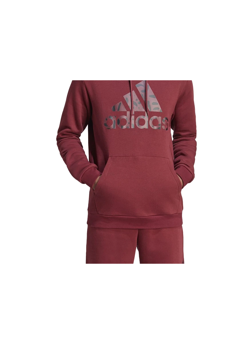 POLERÓN ADIDAS HOMBRE HOODED SWEAT BURDEO POLERÓN ADIDAS HOMBRE HOODED SWEAT BURDEO