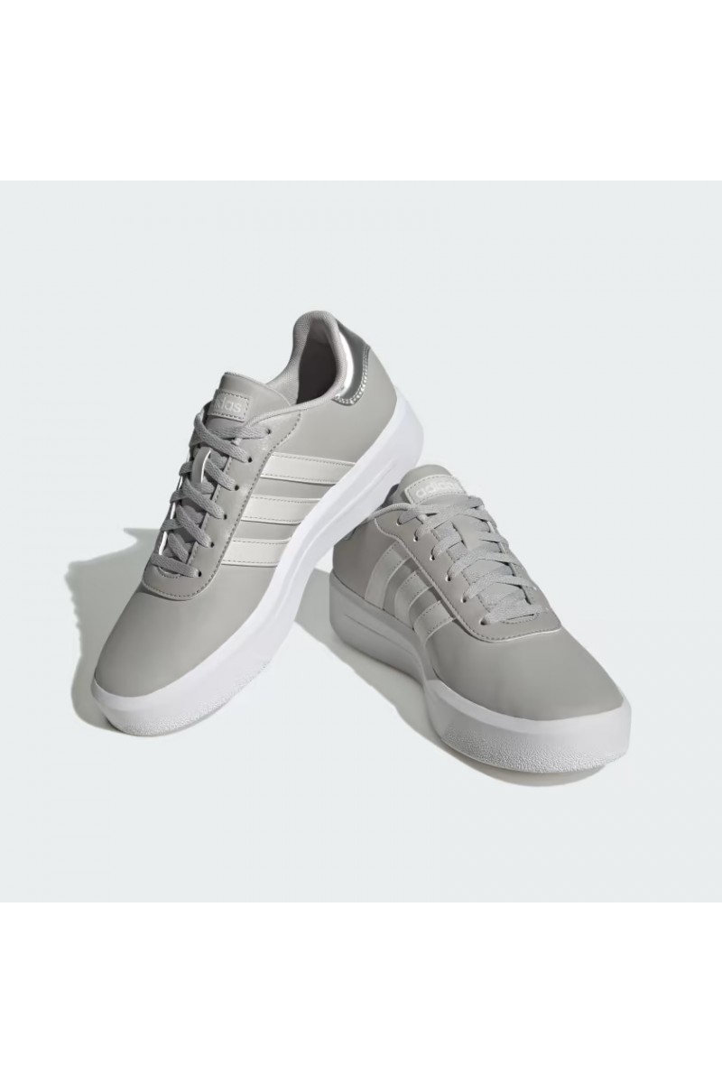 ZAPATILLA ADIDAS MUJER COURT PLATAFORMA GRIS