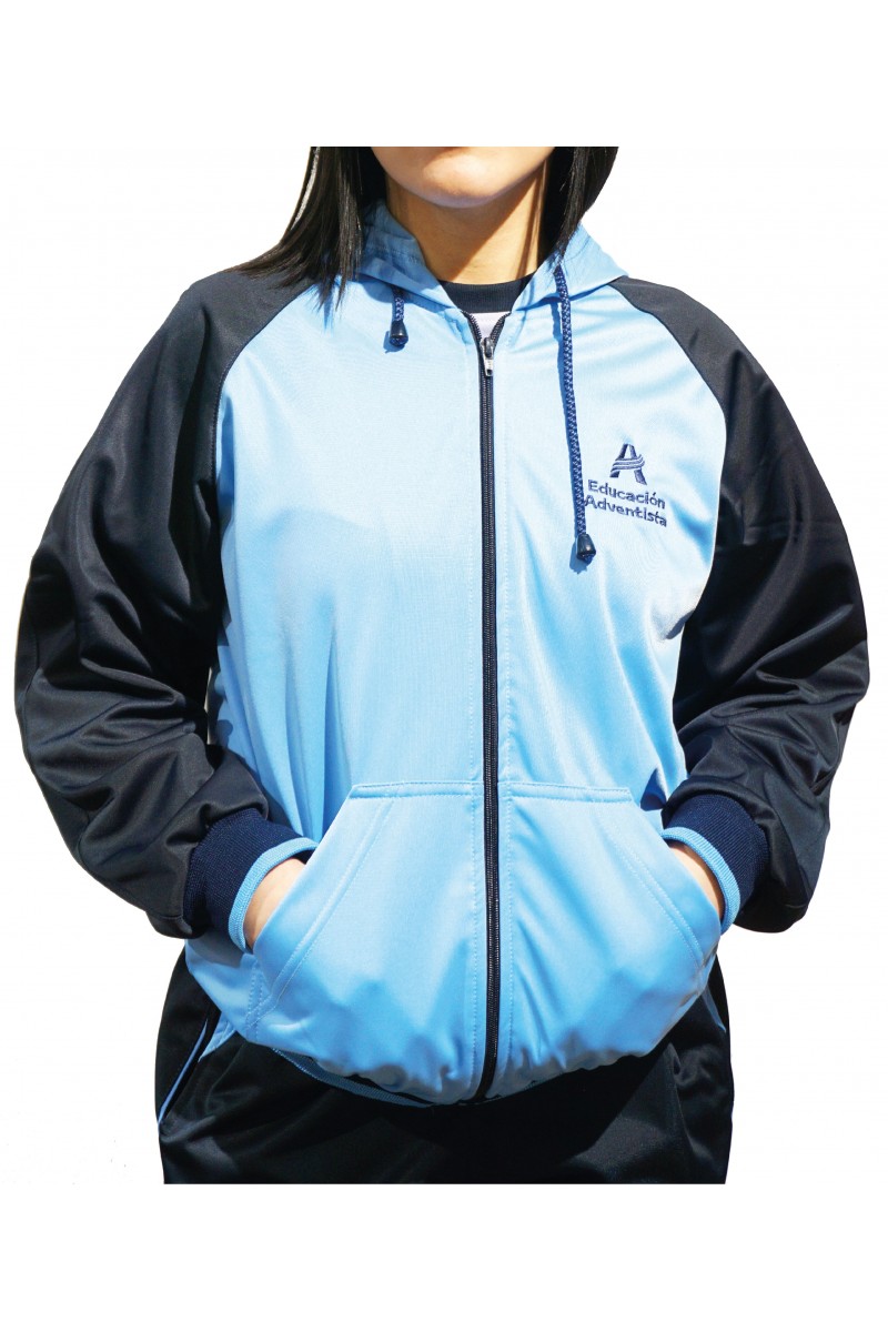 POLERÓN BUZO CELESTE HOMBRE/UNISEX ADVENTISTA